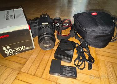 Canon Eos + obbiettivi aggiuntivi+ kit