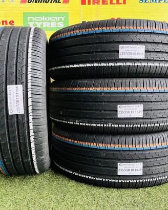 X4: Estive 235/55R18 104V CONTINENTAL al 75% e 83%