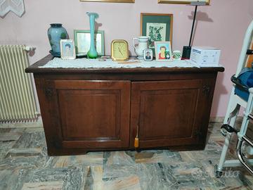 Credenza in noce fine 1800