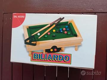 Gioco biliardo