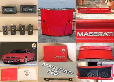 Ricambi Maserati Biturbo 222 422 224 424 Racing
