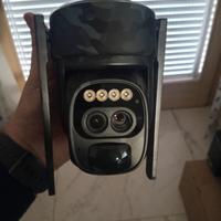 Telecamera wifi con pannello solare