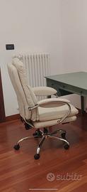 poltrona ufficio appena comprata