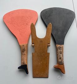 Original wooden ping pong set from the 1960s