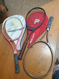 Lotto n. 3 racchette da tennis vintage