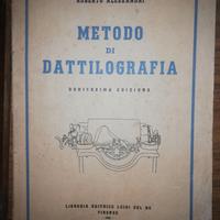 Metodo di dattilografia R. Alessandri 1952