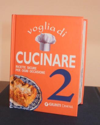 Libro ricette Vogli@ di Cucinare 2 -NUOVO Demetra