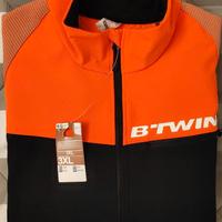 Giacca antivento 3XL BTWIN bici ciclismo mai usata