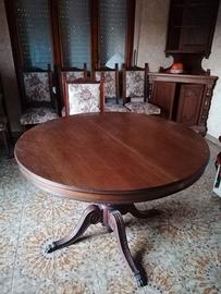 SALA DA PRANZO IN NOCE