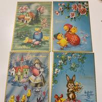Cartoline vintage di Buona Pasqua