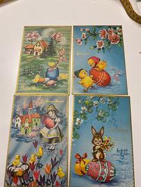 Cartoline vintage di Buona Pasqua