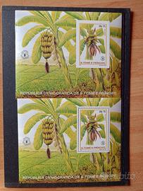 Francobolli Sao Tome' e Principe 1981 fogli. FAO