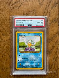 Squirtle set base 1999 PSA 10