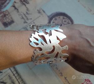 bracciale rigido argento