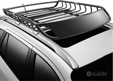 portabagagli da tetto per auto dotate di barre