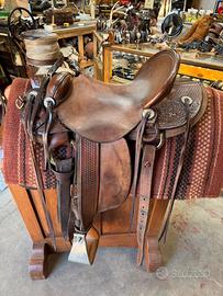 Sella wade Freckers roping quarter