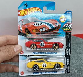 lotto 2 Hotwheels Ferrari