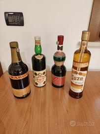 set bottiglie da collezione 