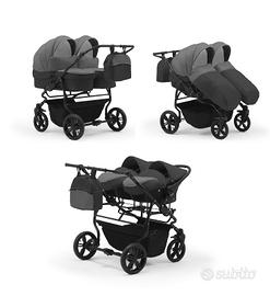 Trio Gemellare - Passeggino navicelle  ovetti TWIN