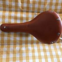 Sella per bicicletta cuoio , copri palettot