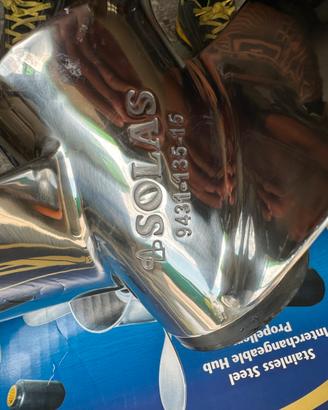 Elica solas 13 1/2 X 15 in acciaio