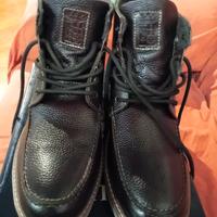 scarpe marina militare n.45 vera pelle made in ita