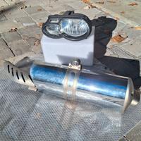 Faro e Scarico BMW R1200 GS