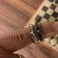 2 anelli Brosway con swarovsky.