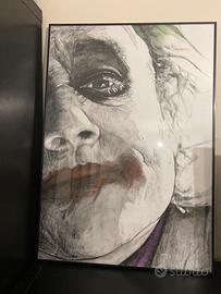 Quadro a matita Joker