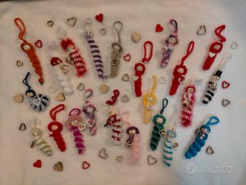 San Valentino portafortuna uncinetto handmade