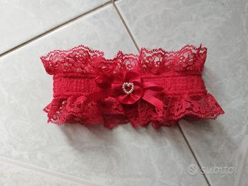 giarrettiera rossa Sisi nuova