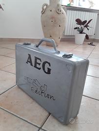 valigetta in metallo AEG anni '90