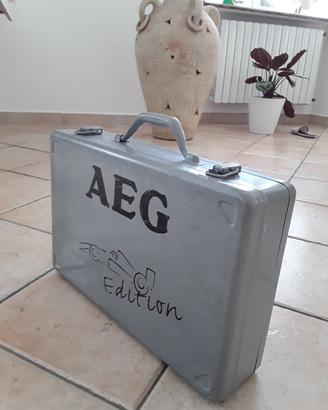 valigetta in metallo AEG anni '90