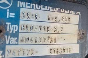 Assale posteriore sprinter 2.9 410 412 passo 35:8