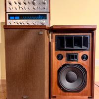 Impianto hi-fi vintage Pioneer + Onkyo U-8000