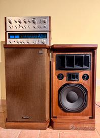 Impianto hi-fi vintage Pioneer + Onkyo U-8000