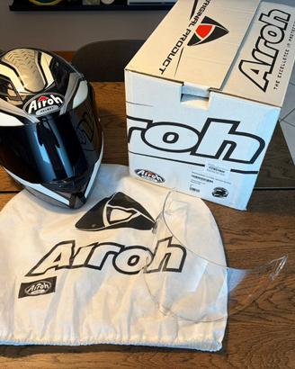 Casco Integrale Airoh Movement-S Steel White Gloss