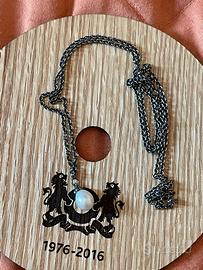Collana perla bianca Trollbeads