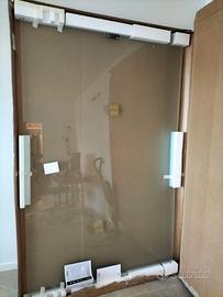 Box doccia Walk In 130 cm Satinato