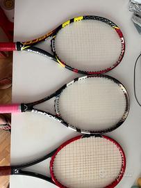Wilson RF97 Babolat roland garros pure aero drive