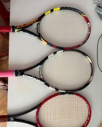 Wilson RF97 Babolat roland garros pure aero drive