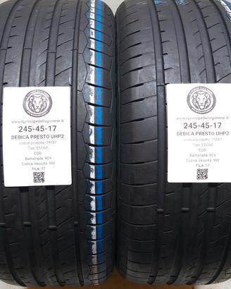 2 GOMME 245 45 17 DEBICA A75187