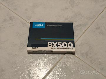 disco SSD Crucial BX500 500GB Nuovo