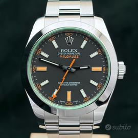 Rolex Milgauss 116400GV Vetro Verde + GARANZIA