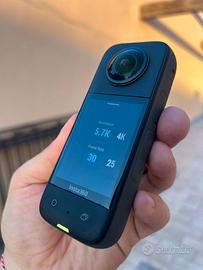insta360 X3 Action Cam 360° 5.7K (Ottime condiz.)