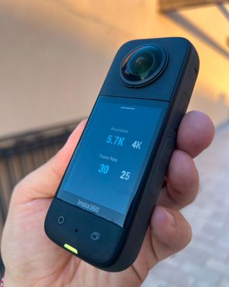 insta360 X3 Action Cam 360° 5.7K (Ottime condiz.)