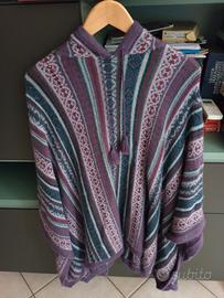 Poncho in lana Alpaca