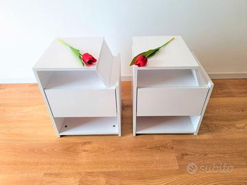 Coppia 2 Comodini Design Serie Ellen - Come Nuovi