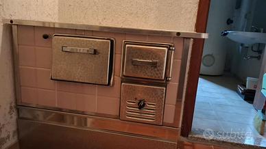 Stufa / cucina economica a legna Rover