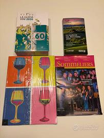 Lotto di 4 Libri AIS Sommeliers - Nuovi Sigillati